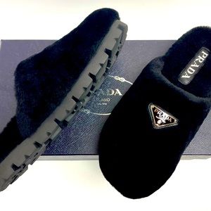 Prada Shearing Slippers (Mens) Size 10